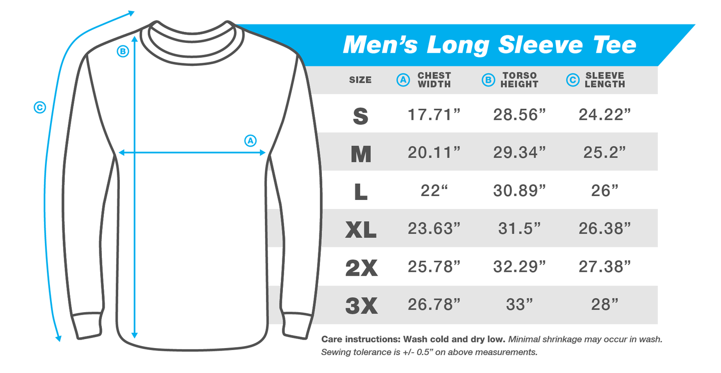 Official BOLDERBoulder Long Sleeve Shirt - Unisex