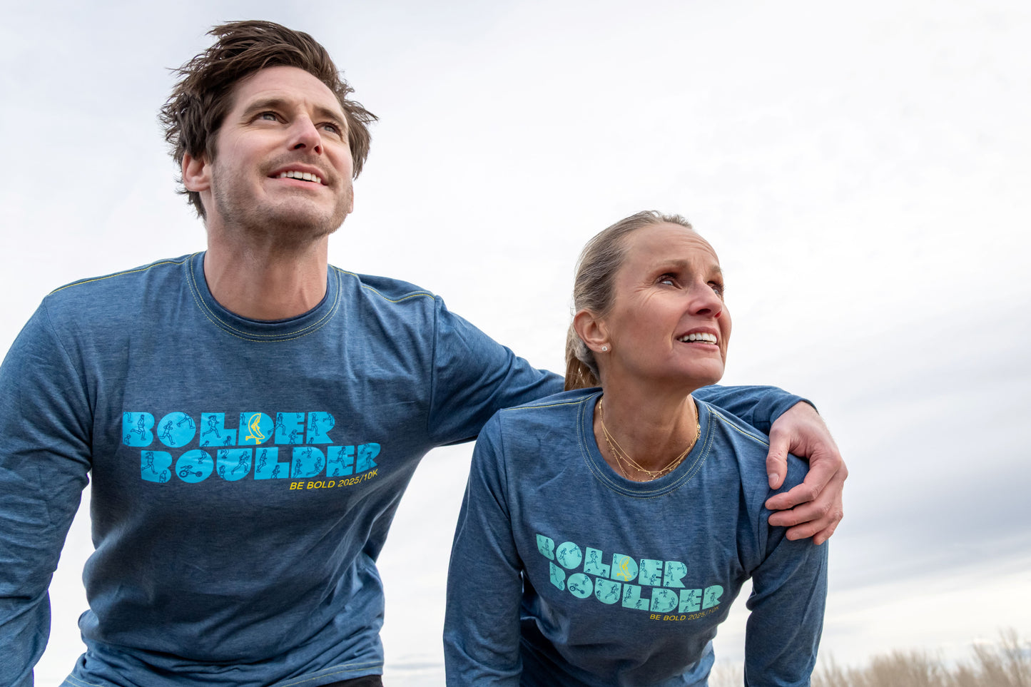 Official BOLDERBoulder Long Sleeve Shirt - Unisex Style