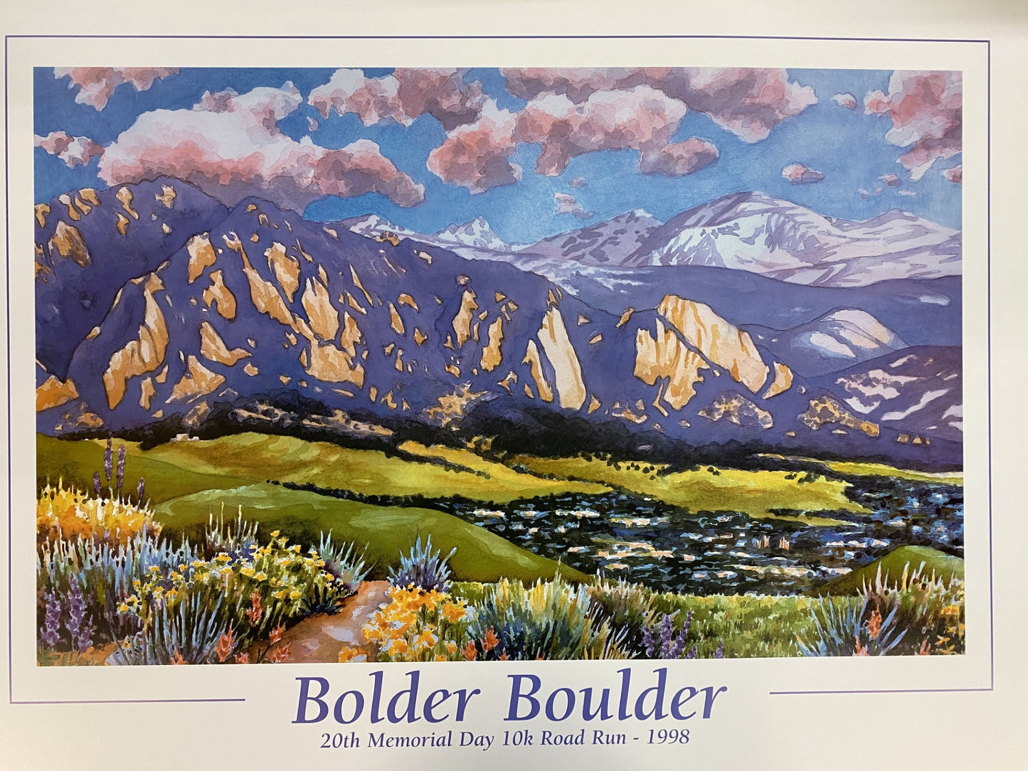 Official BOLDERBoulder Posters