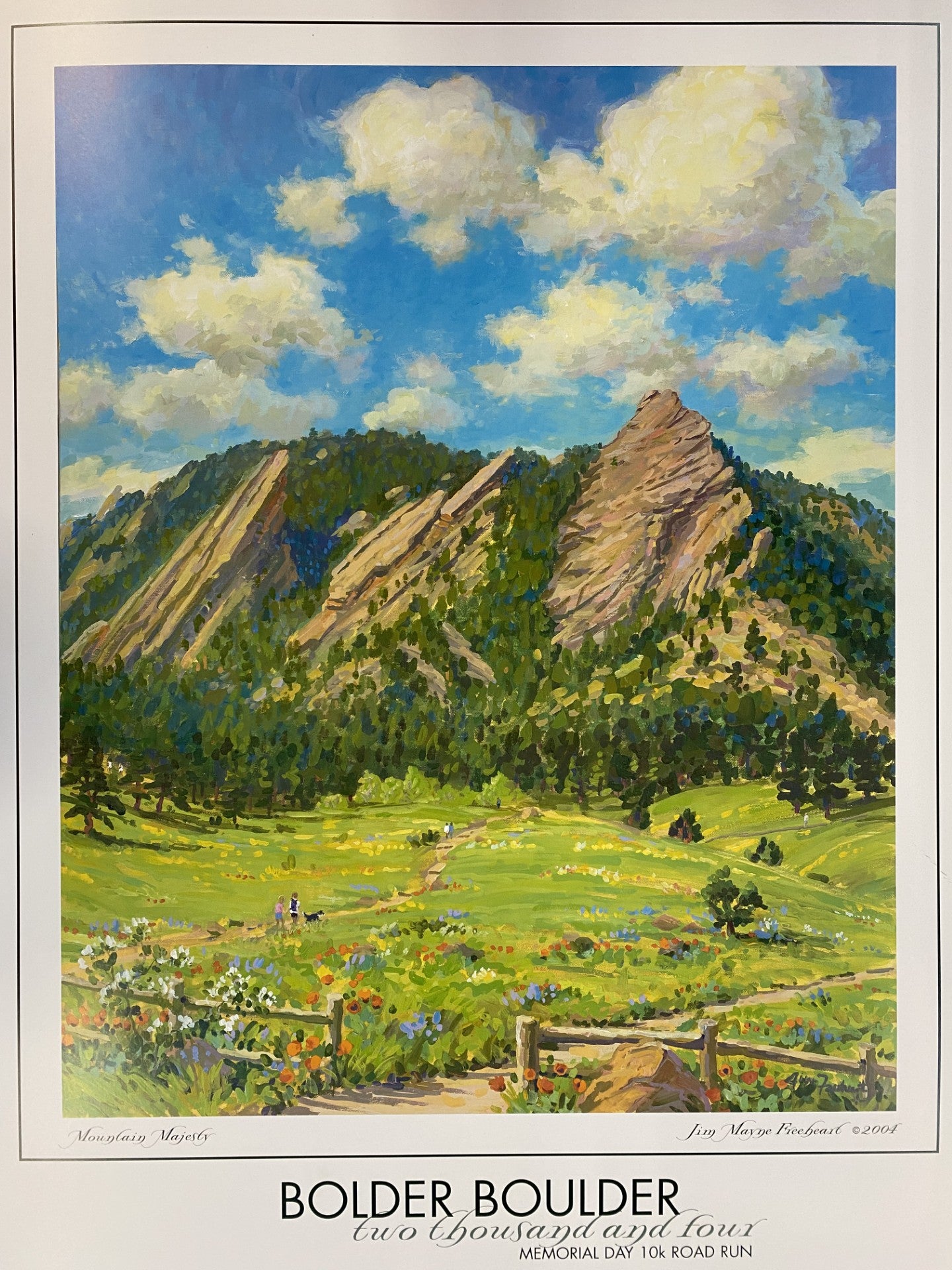 Official BOLDERBoulder Posters
