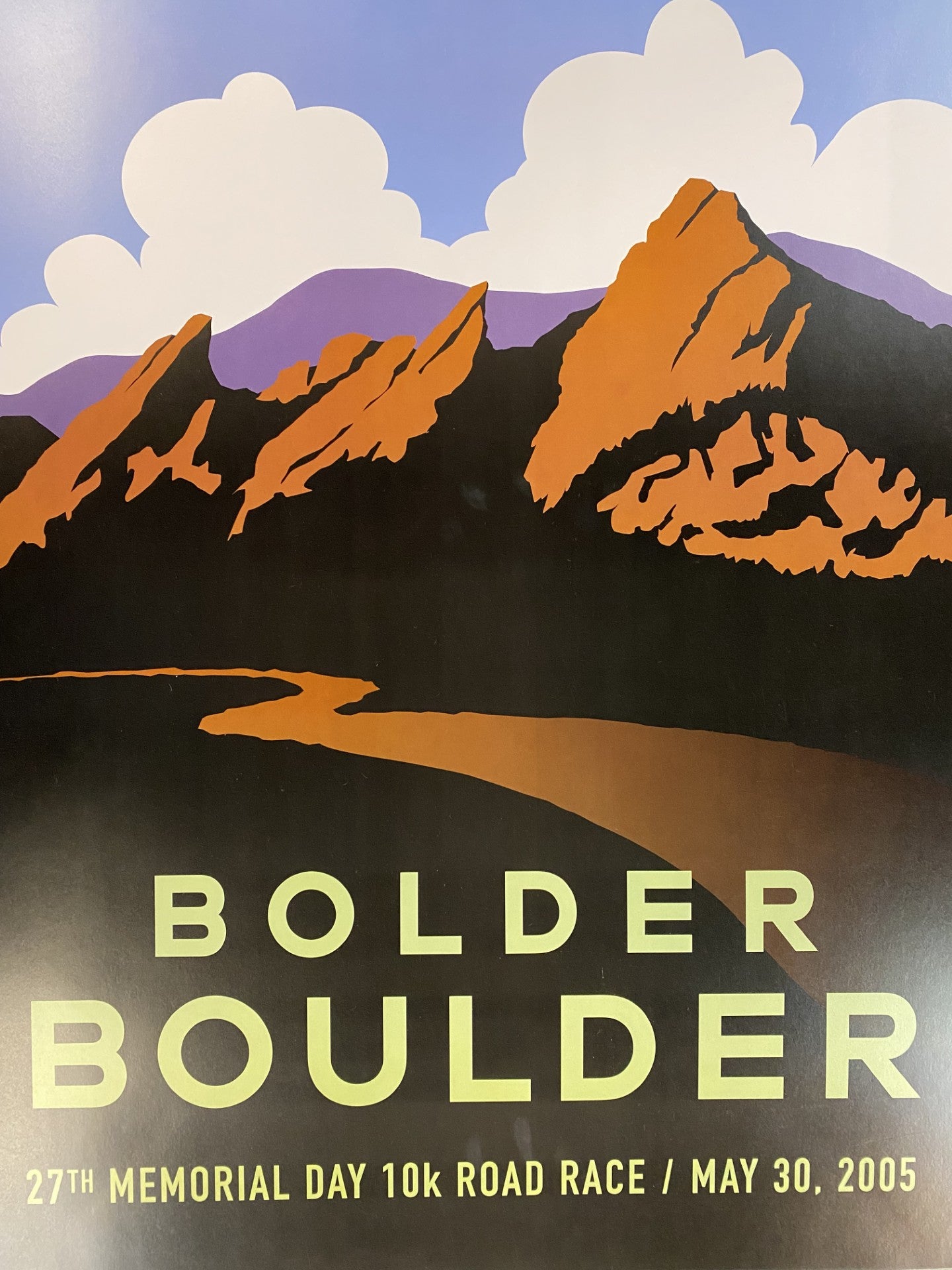 Official BOLDERBoulder Posters