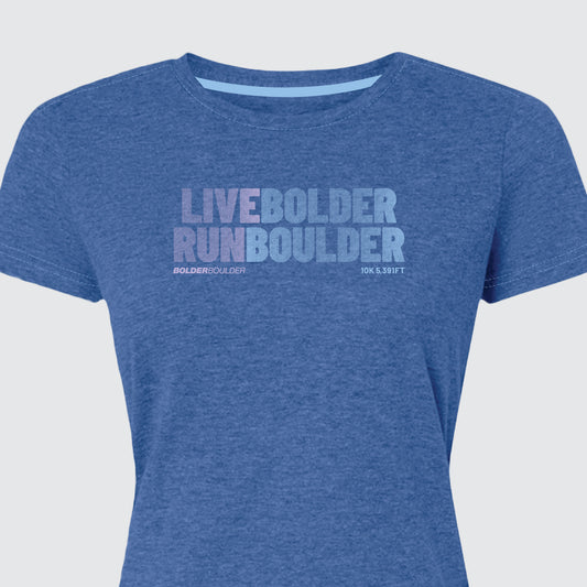 Limited Edition - Live BOLDER Run Boulder - Women's