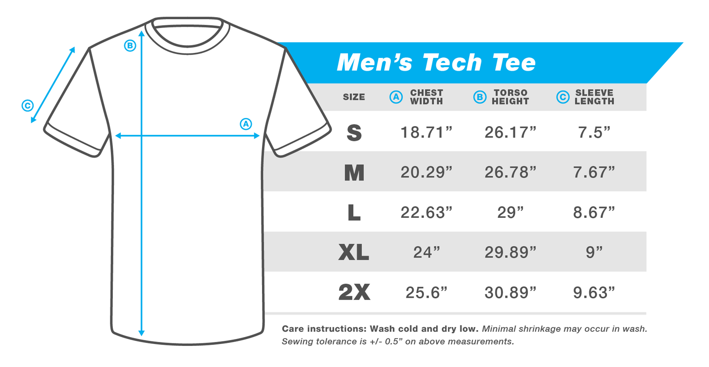 Official BOLDERBoulder Tech Shirt - Unisex