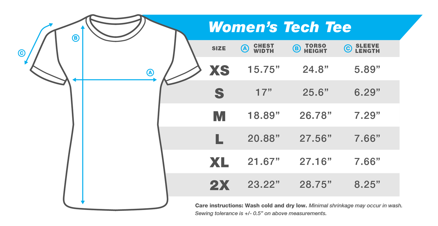 Official BOLDERBoulder Tech Shirt - Women's