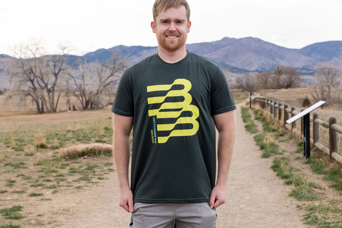 Official BOLDERBoulder Tech Shirt - Unisex Style